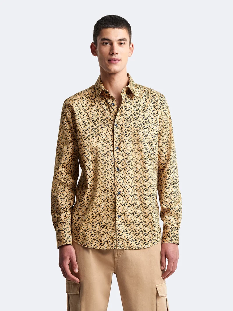 Chemise slim fantaisie