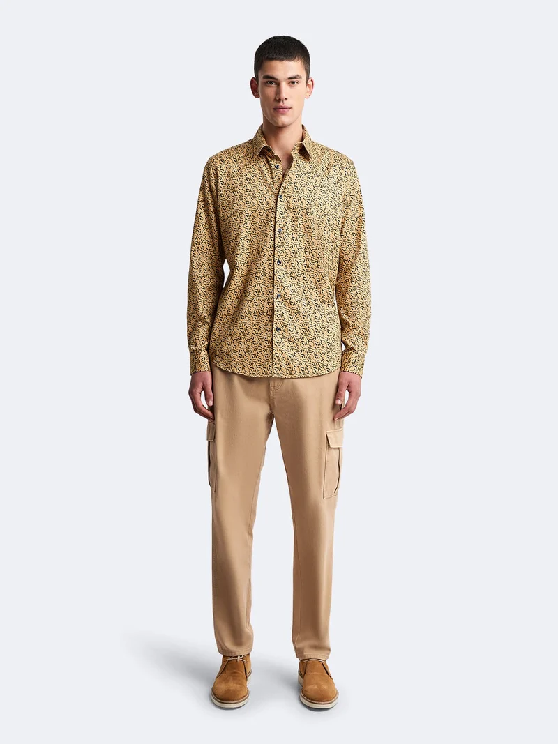 Chemise slim fantaisie