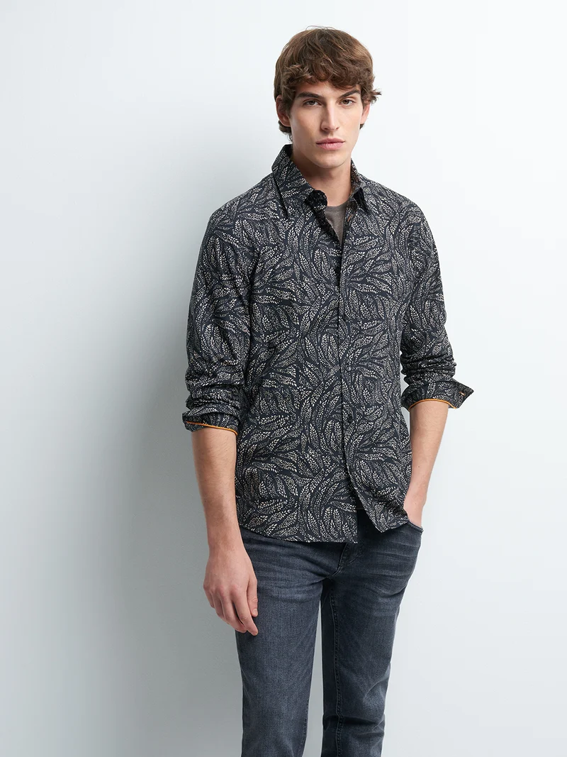 Chemise casual imprimée
