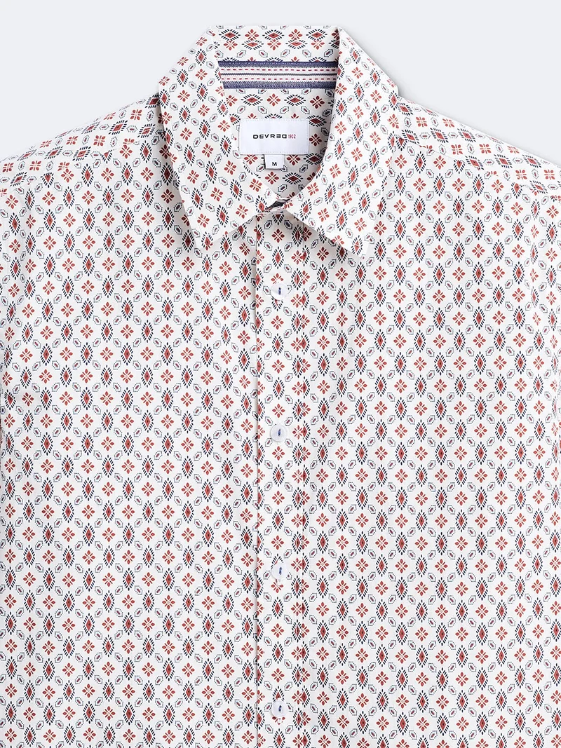 Chemise 100% coton fantaisie