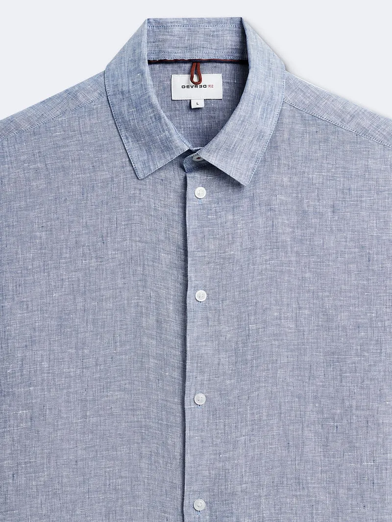 Chemise slim en lin