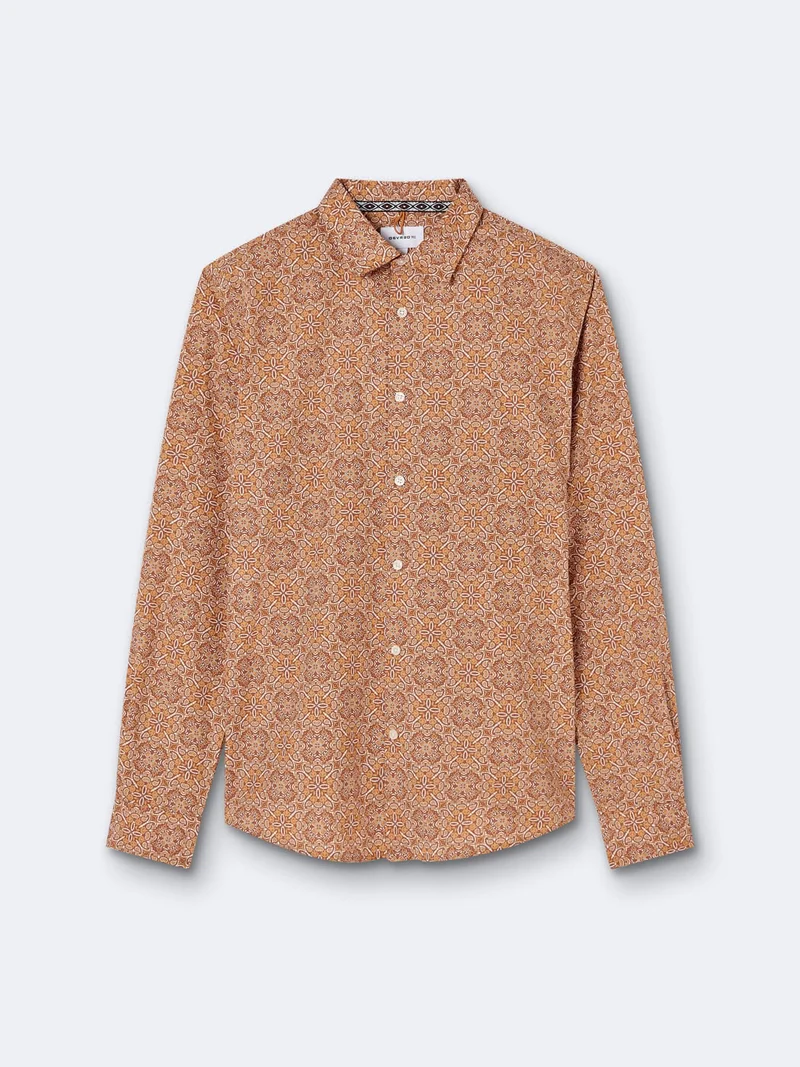 Chemise slim fleurie