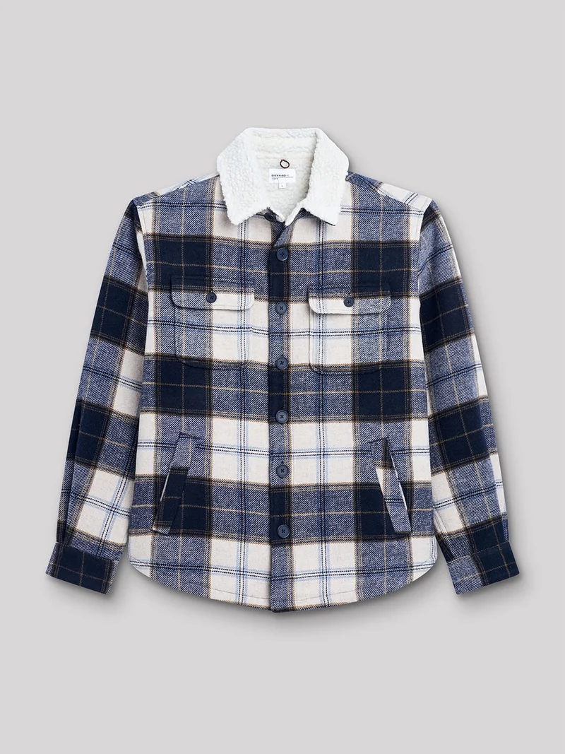 Chemise regular à carreaux