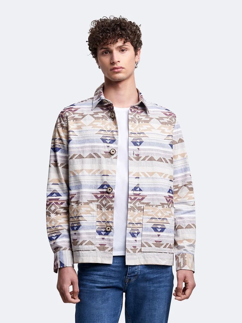 Surchemise regular 100% coton