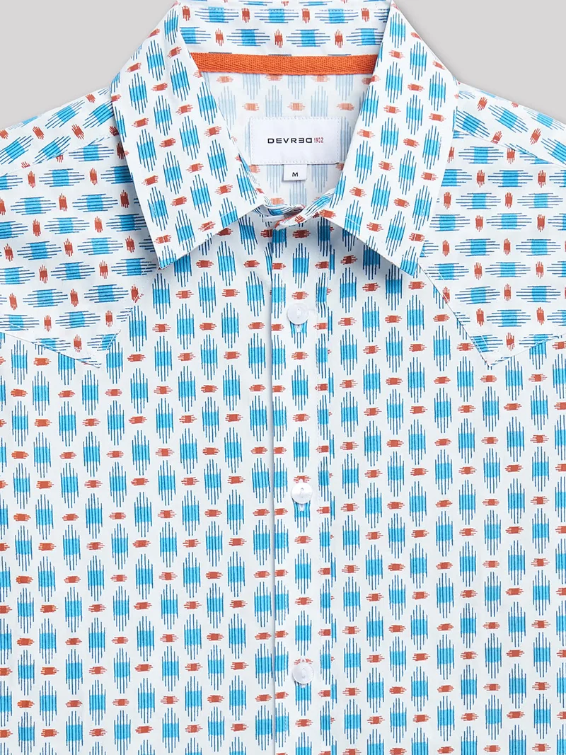 Chemise slim fantaisie