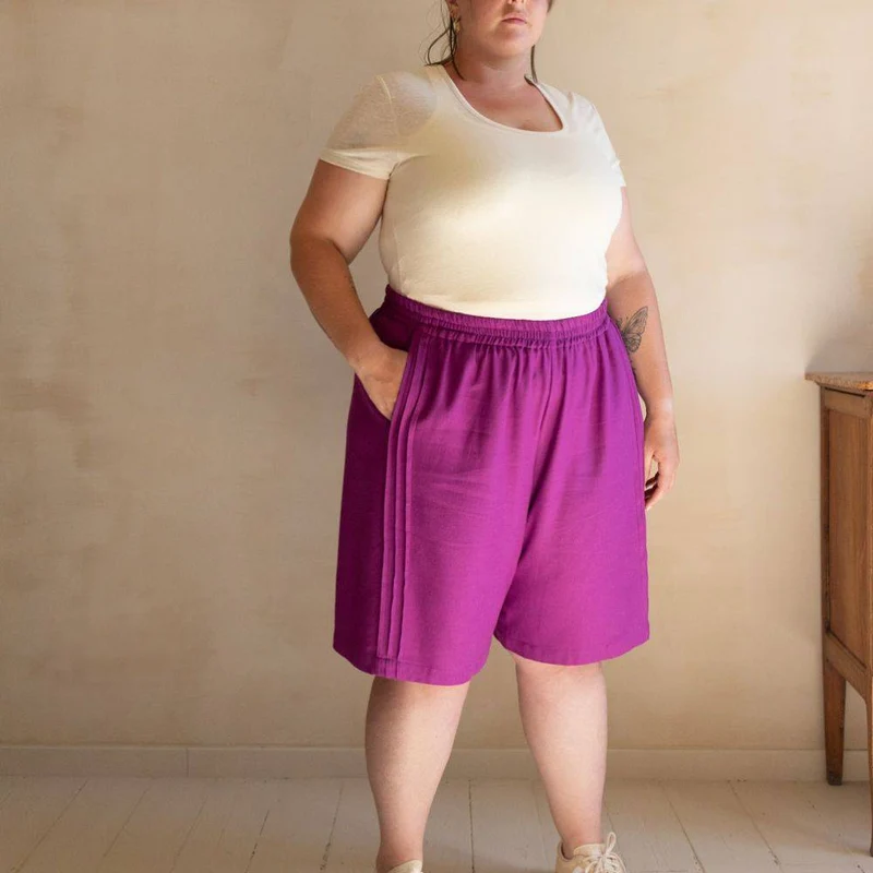 PATRON DE COUTURE PDF | Pantalon de survêtement, bermuda et short Hadid | Ready to Sew | TRILINGUE (FR / EN / ES)
