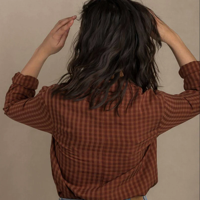PATRON DE COUTURE PDF | Chemise Jane | Ready to Sew | TRILINGUE (EN / FR / ES)