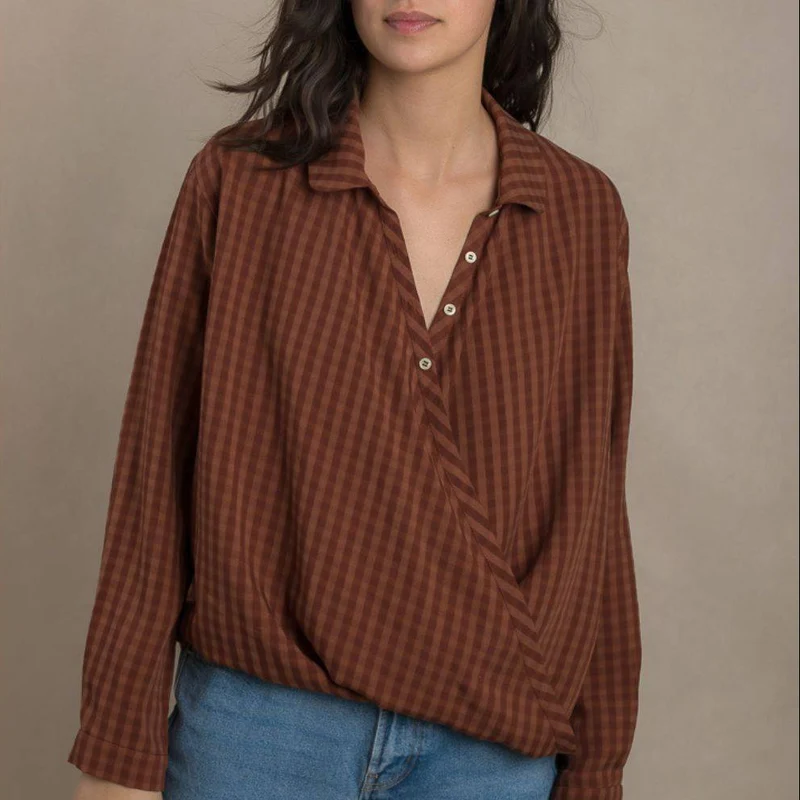 PATRON DE COUTURE PDF | Chemise Jane | Ready to Sew | TRILINGUE (EN / FR / ES)