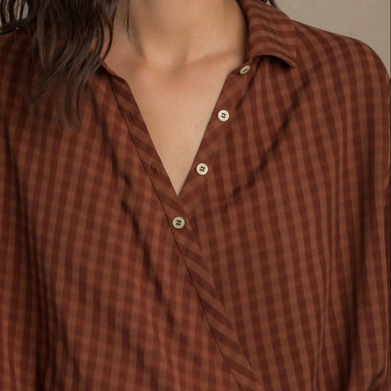 PATRON DE COUTURE PDF | Chemise Jane | Ready to Sew | TRILINGUE (EN / FR / ES)
