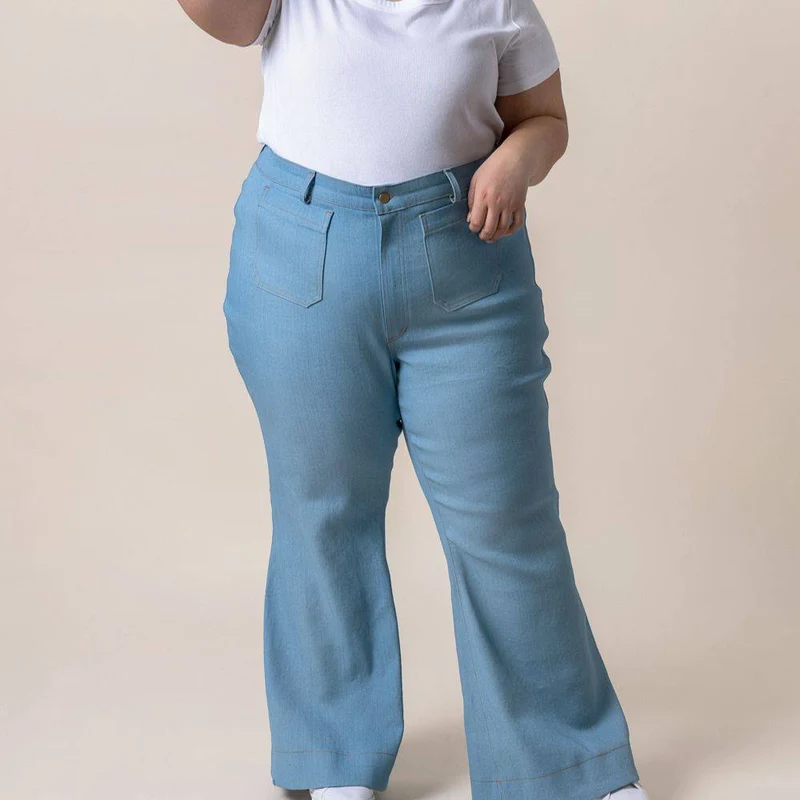 PATRON DE COUTURE PDF | Jeans Jude | Closet Core | Bilingue (FR/EN)