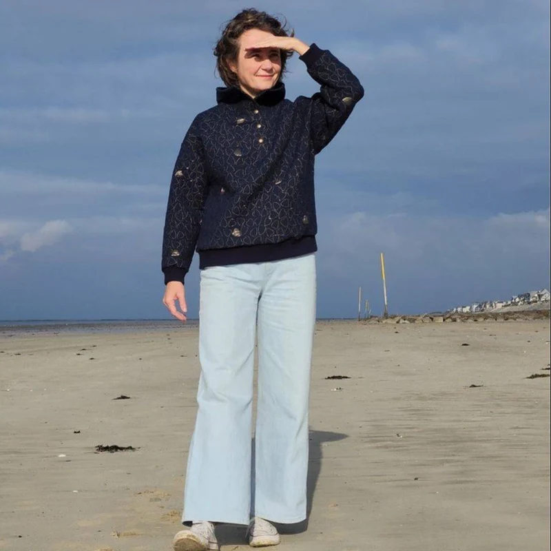 PATRON DE COUTURE PDF | Robe, haut et coton ouaté Marina | Dress Your Body | BILINGUE (FR/EN)