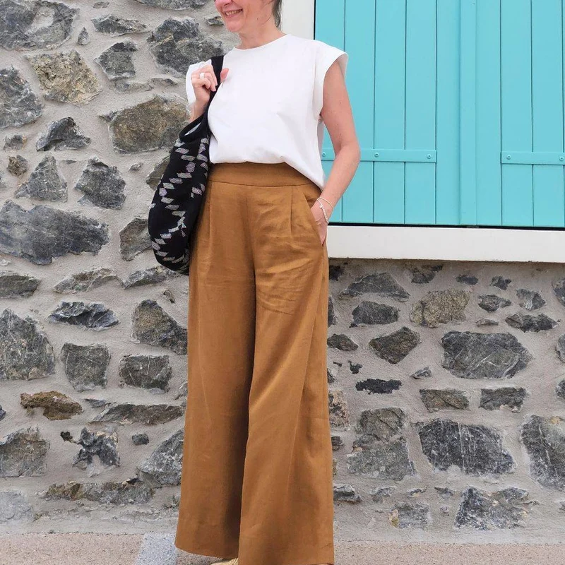 PATRON DE COUTURE PDF | Pantalon Orel | Dress Your Body | BILINGUE (FR/EN)