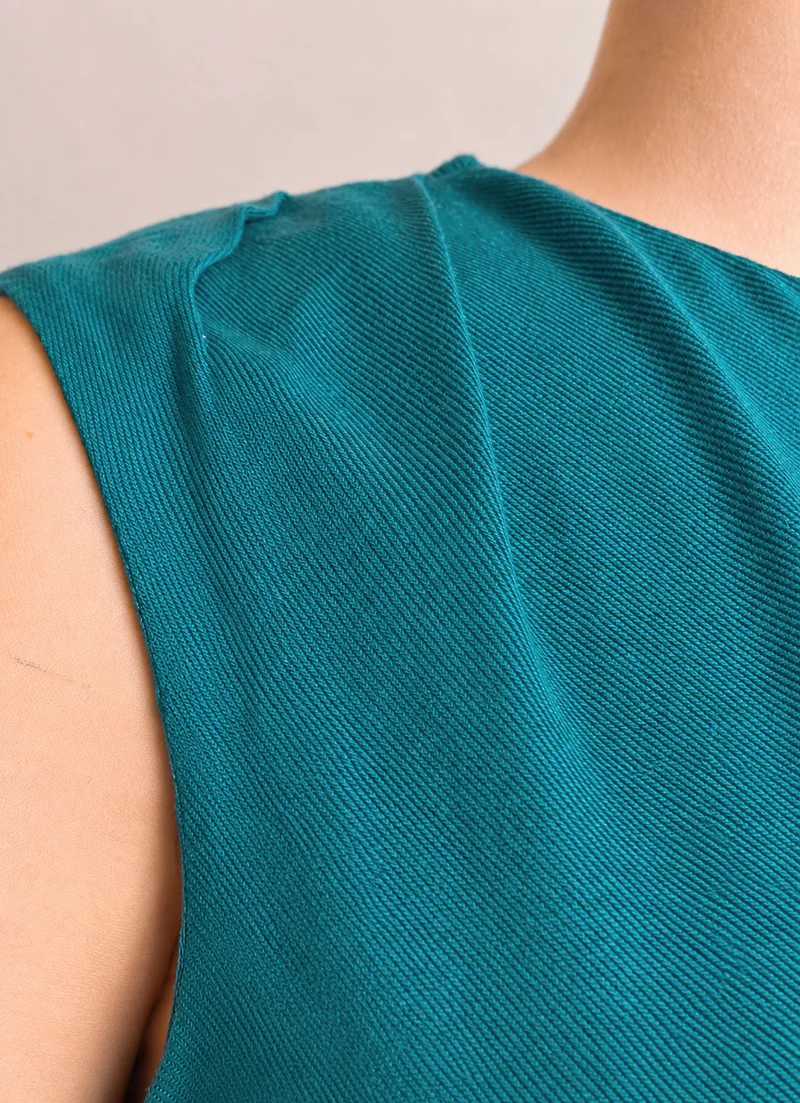 Solina|100% Viscose Asymmetrical Top