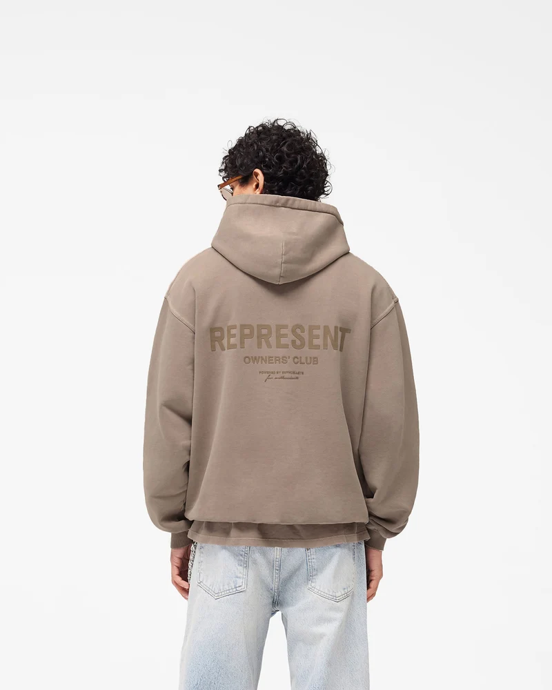 Represent Owners Club Hoodie - Mushroom