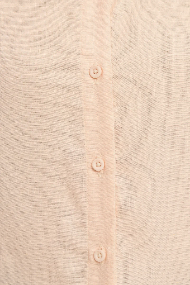 Bunuae|Linen Regular Fit Shirt