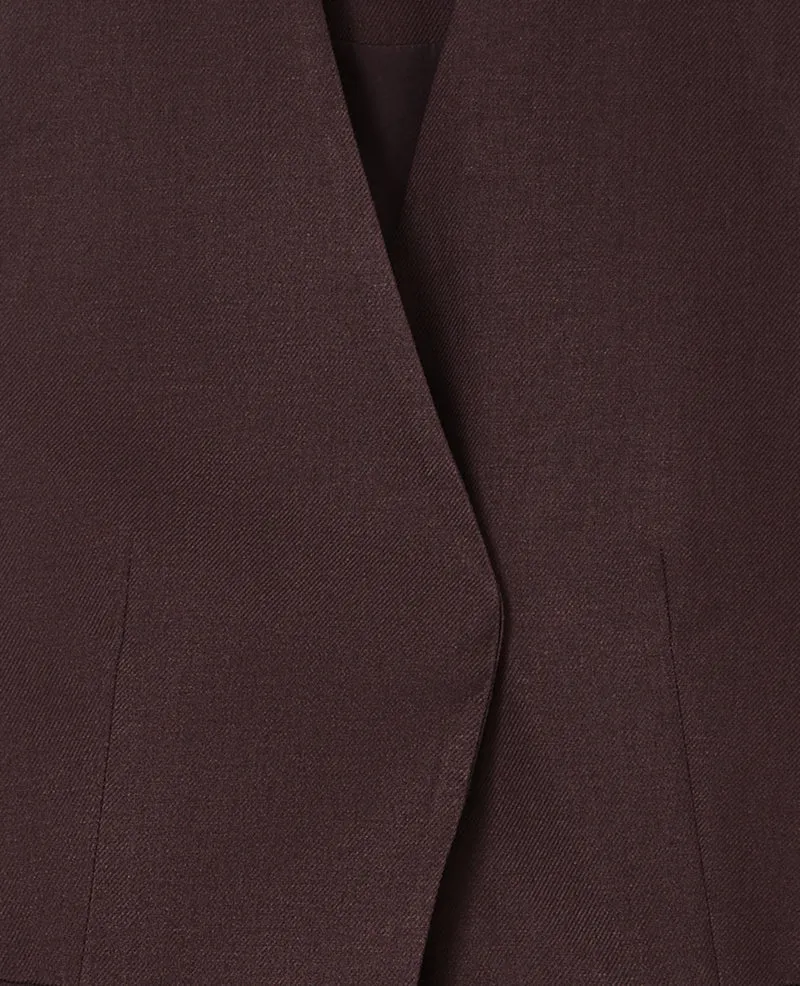 Veste sans manches avec lin
