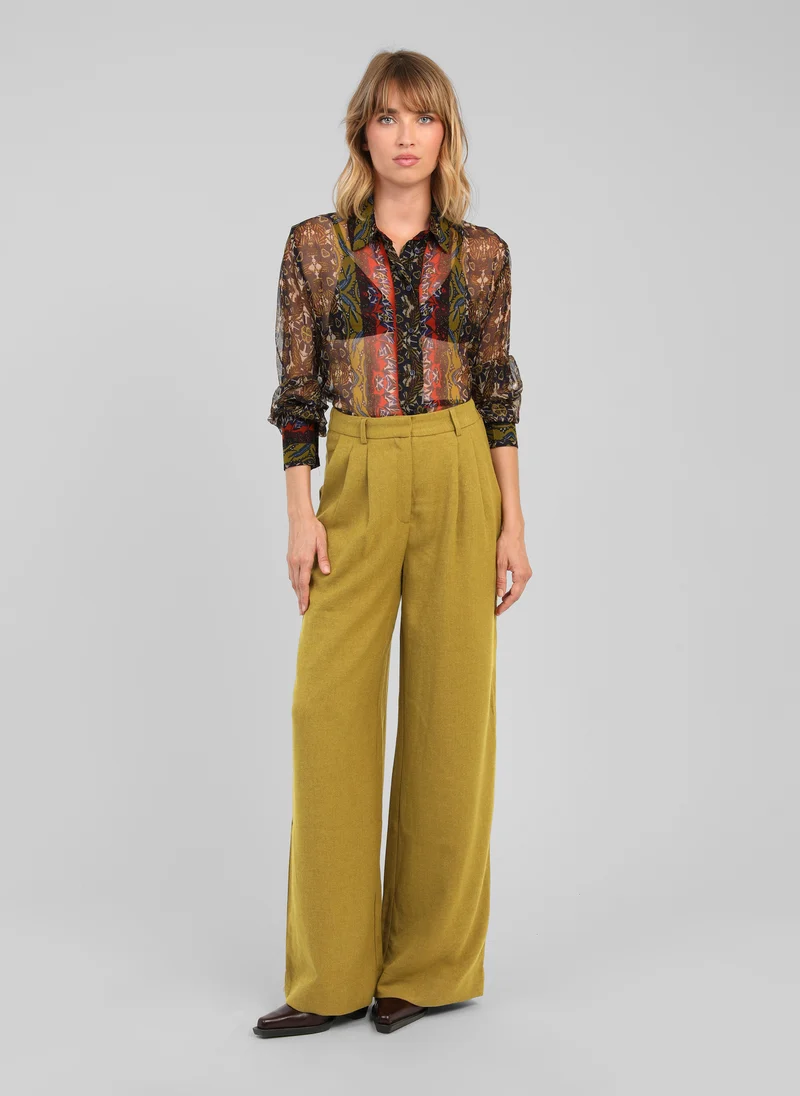 CHEMISE SARILA feria olive