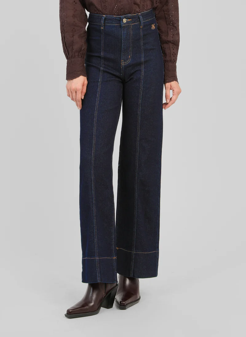 PANTALON PIPLIS JEAN brut