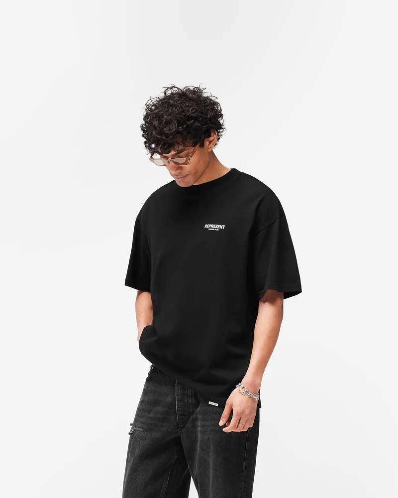 Represent Owners Club T-Shirt - Black