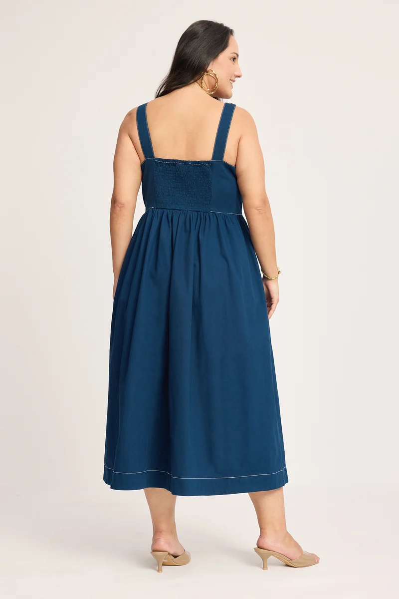 Mathilde|100% Cotton Fit & Flare Dress