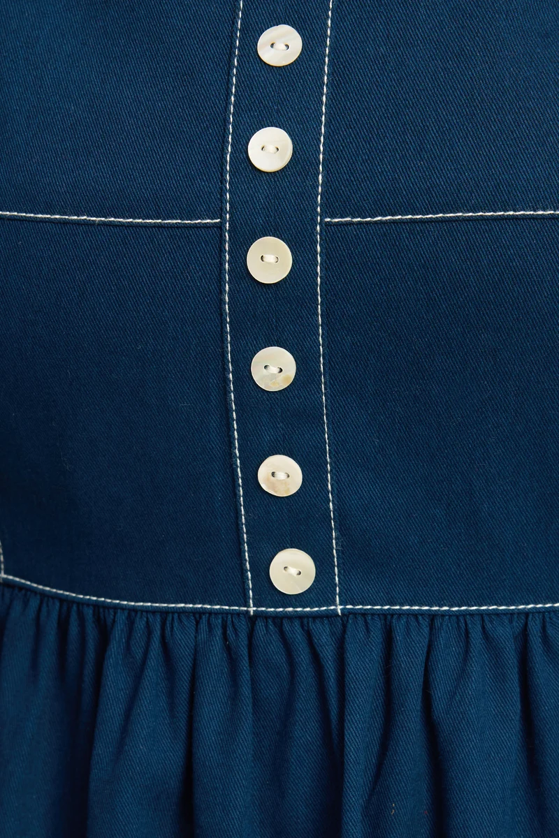 Mathilde|100% Cotton Fit & Flare Dress