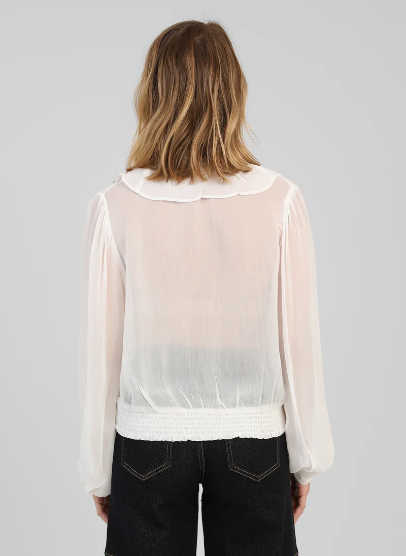 BLOUSE SAMISTA ecru