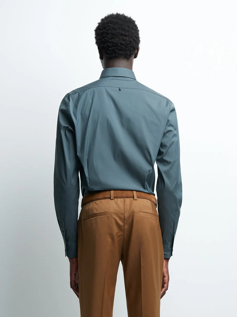 Chemise extra-slim unie