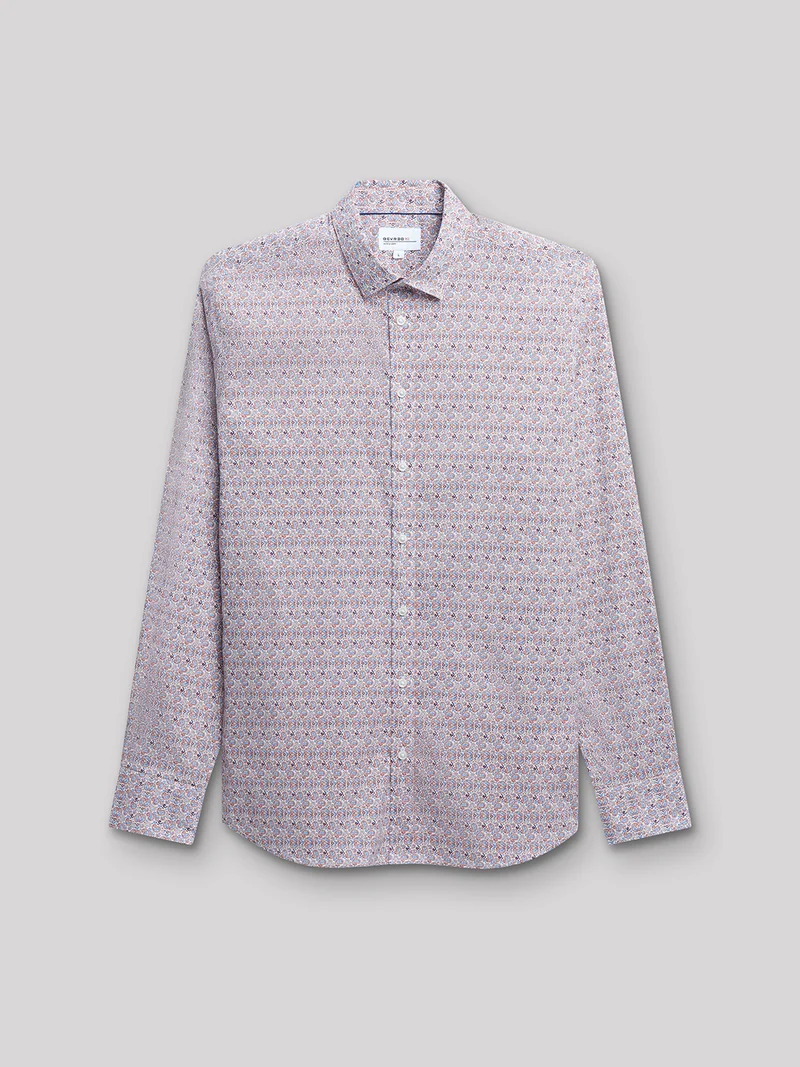 Chemise extra-slim stretch fantaisie