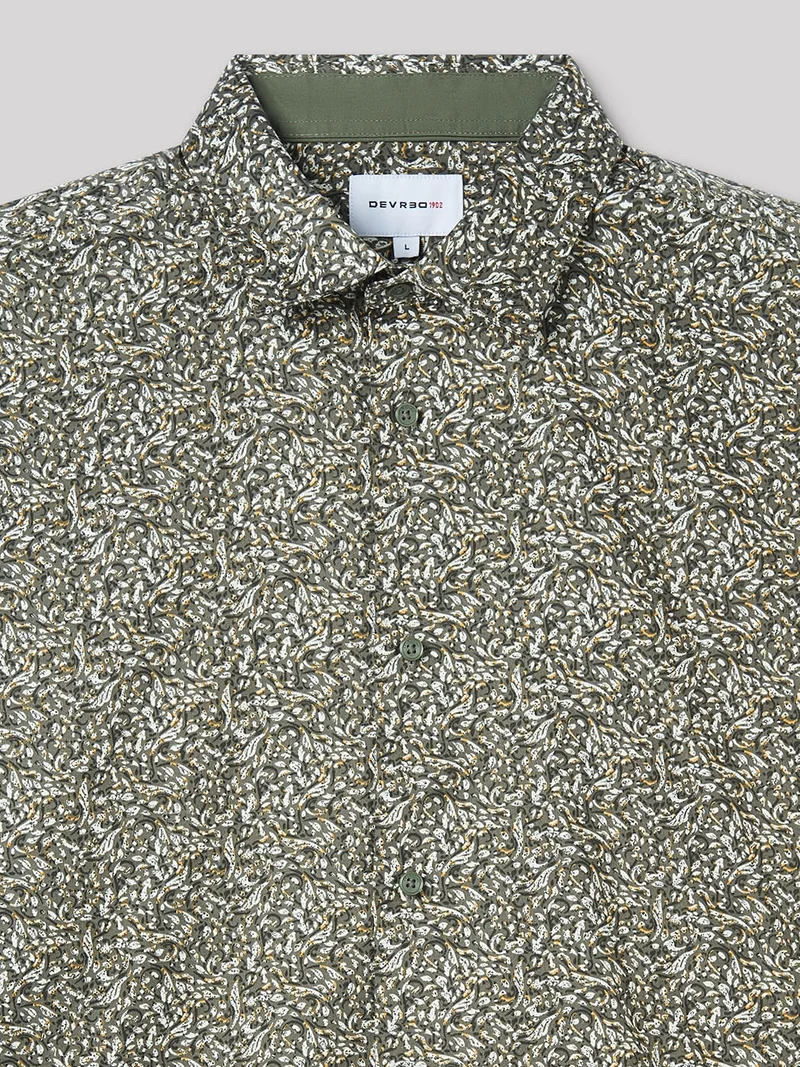 Chemise slim fantaisie