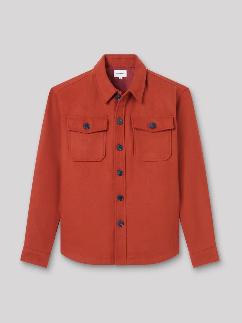 Surchemise regular unie