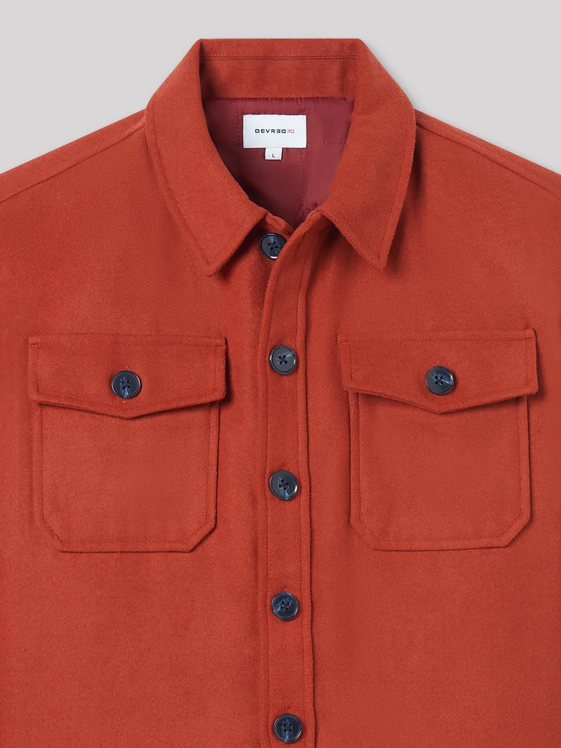 Surchemise regular unie