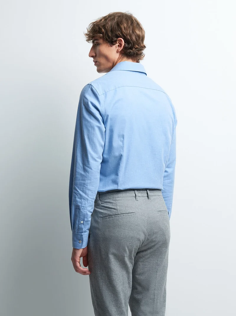 Chemise slim unie