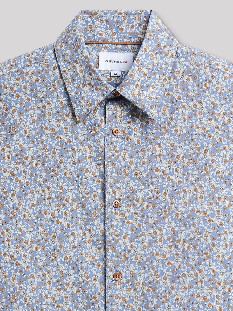 Chemise slim fleurie