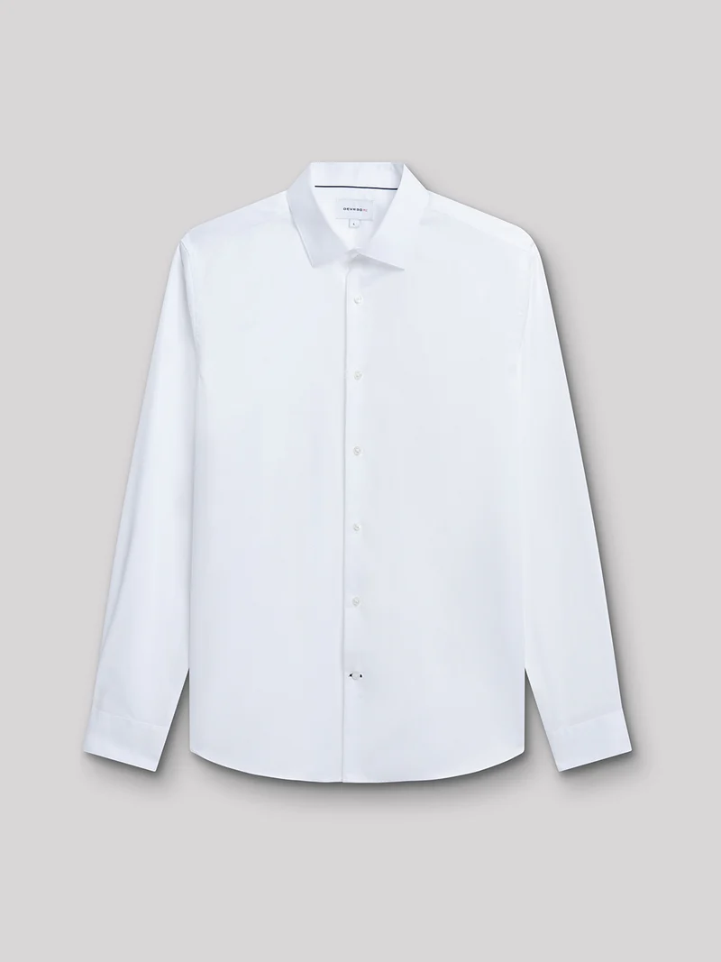 Chemise slim repassage facile unie