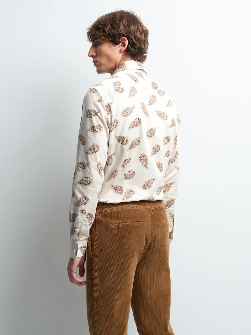 Coffret chemise slim végétale