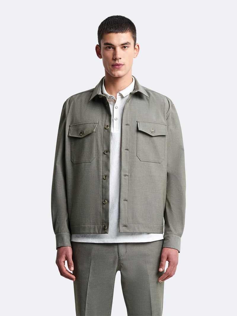Chemise regular unie