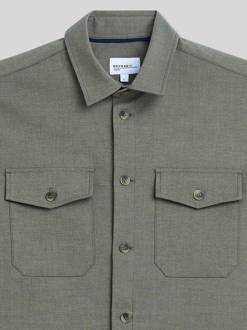 Chemise regular unie