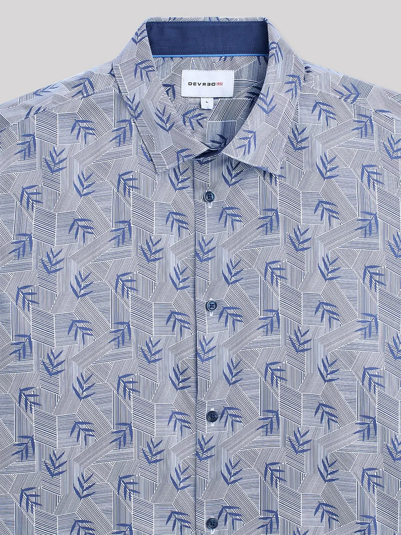 Chemise slim en satin végétale