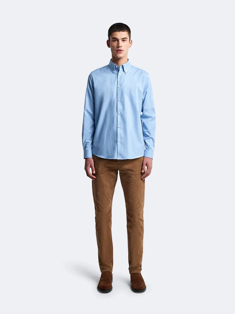 Chemise slim unie