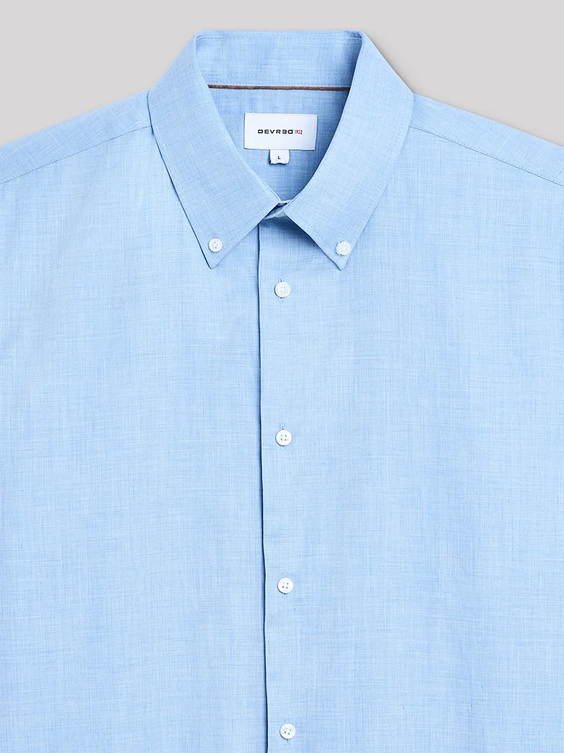 Chemise slim unie