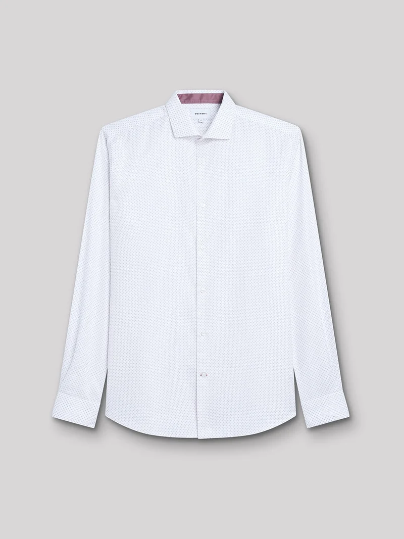 Chemise slim fantaisie