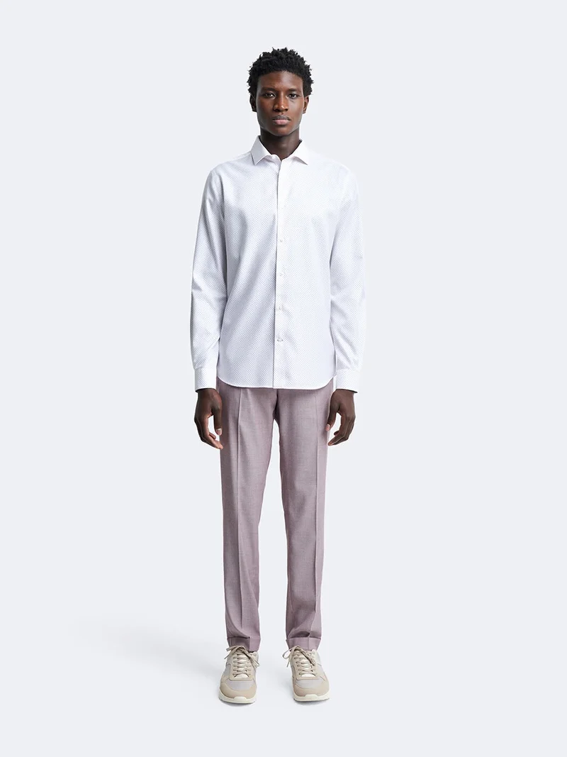 Chemise slim fantaisie