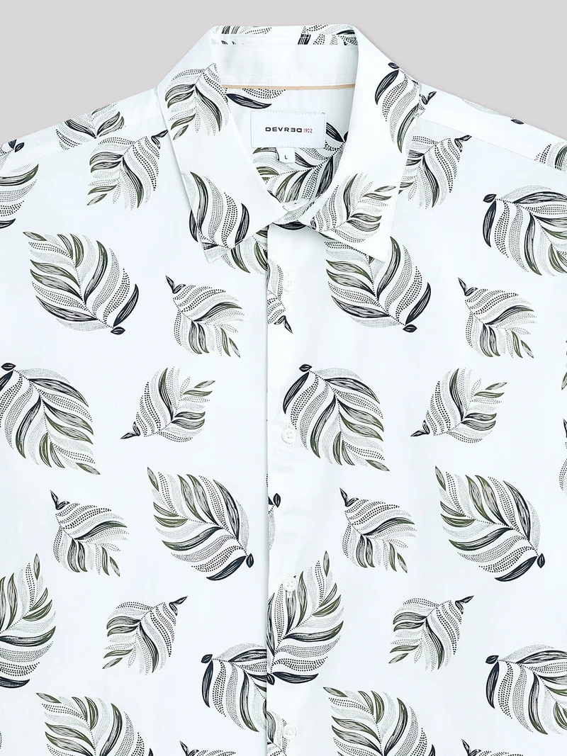 Chemise slim en satin végétale