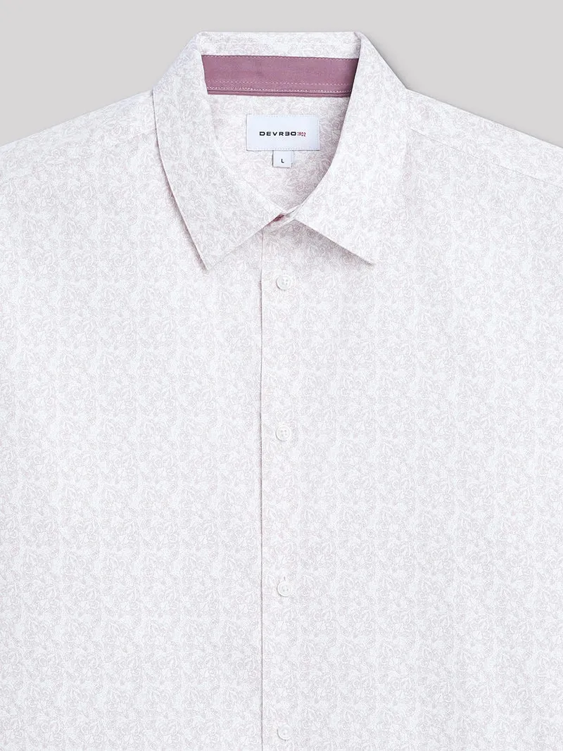 Chemise slim fleurie
