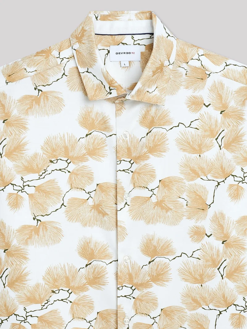 Chemise slim fleurie