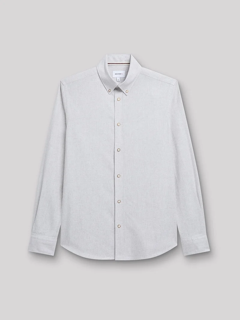 Chemise slim en coton