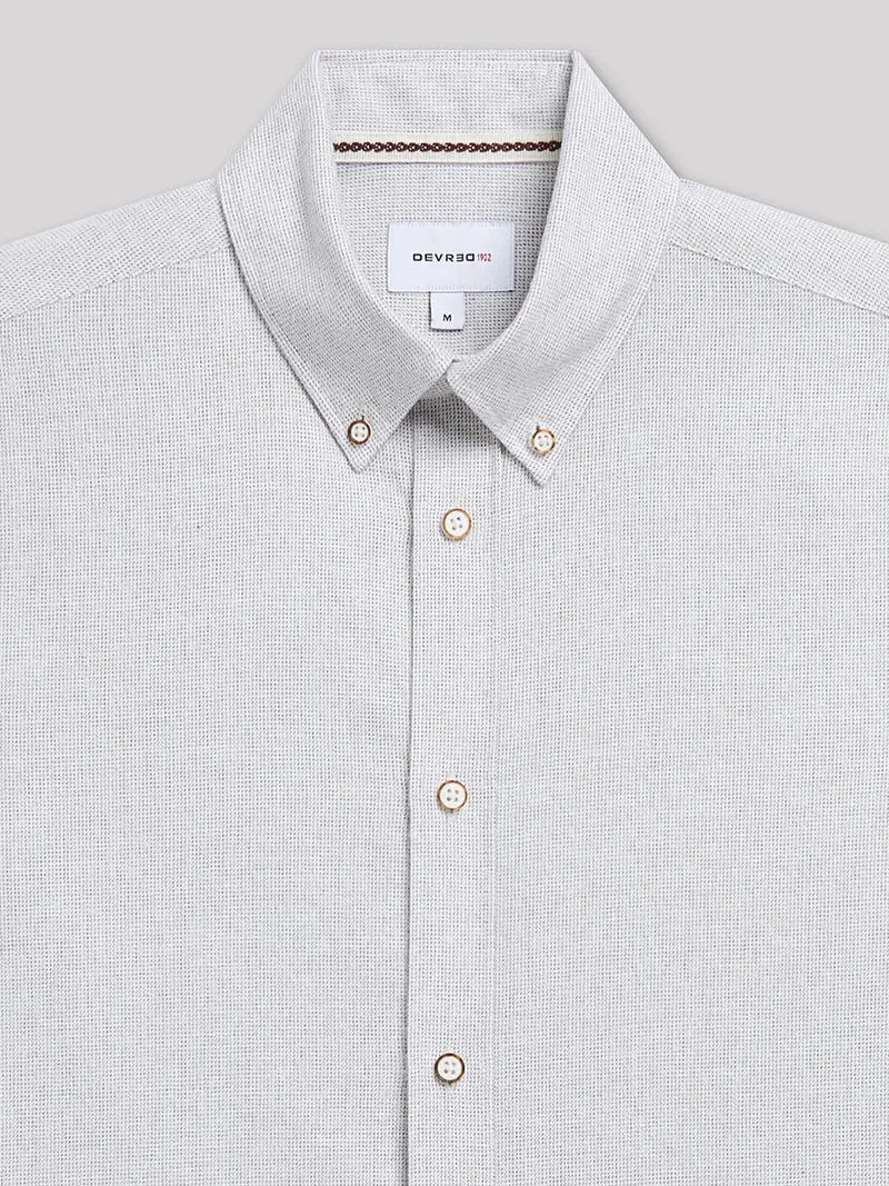 Chemise slim en coton