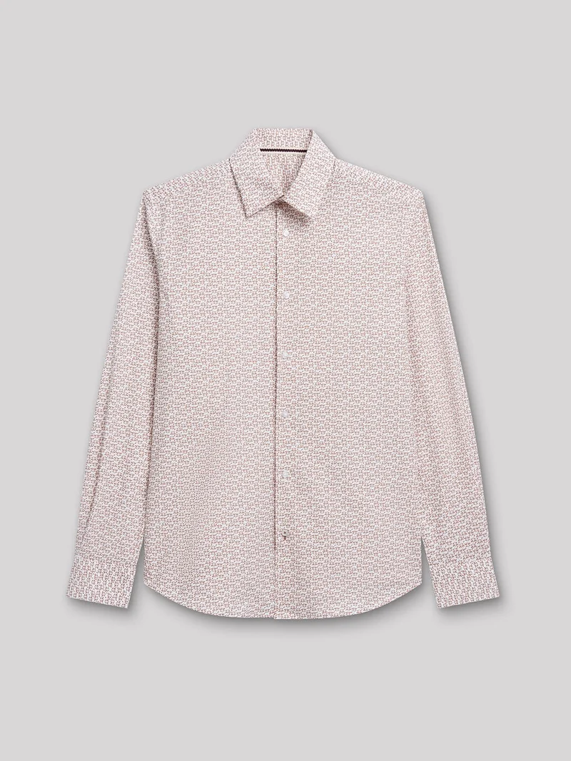 Chemise extra-slim imprimée