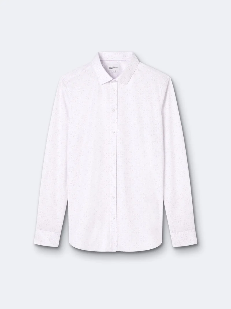 Chemise extra-slim fleurie