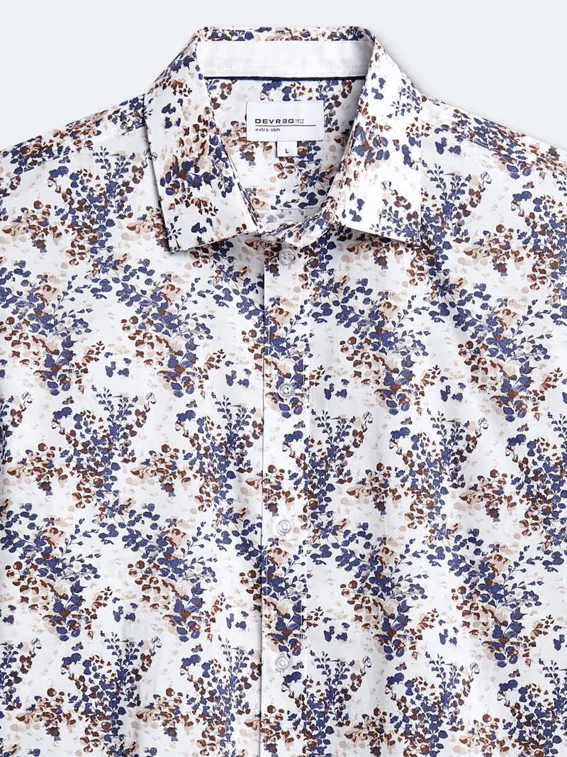 Chemise extra-slim végétale